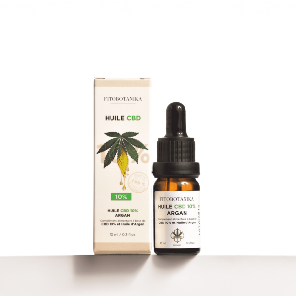 Huile CBD à base d’Argan